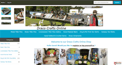 Desktop Screenshot of dracocrafts.com